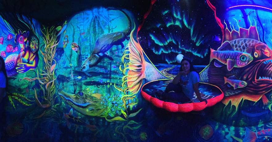 Arte y murales en el recorrido